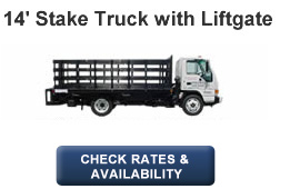 14' Stake Truck with Liftgate 14' Stake Truck with Liftgate