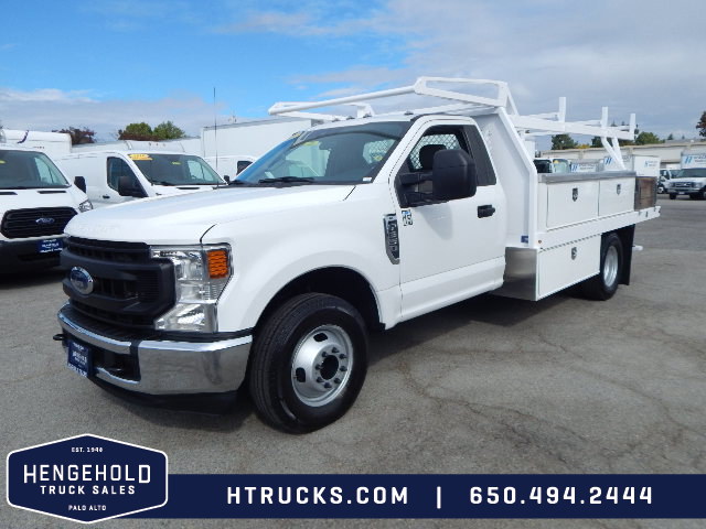 2021 Ford F350 12' Contractor's Flatbed with RACK