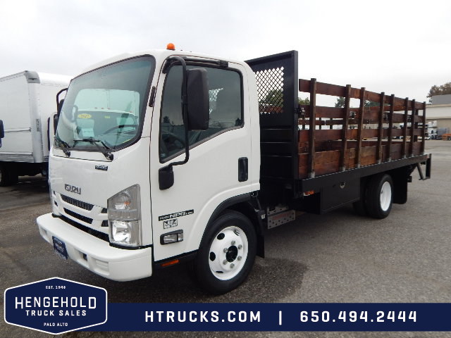 2019 Isuzu NPR HD 16' Stake with LIFTGATE