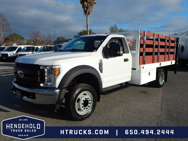 2019 Ford F450 12' Stake with RAILGATE - 5,000 MILES