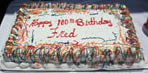 100th Birthday Cake